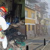 El incendio ocurrió en una cafetería en la calle 33 carrera 21 de Manizales.