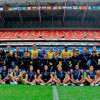 La Selección Colombia femenina en el estadio de Lyon, en donde debutará ante Francia en los Juegos Olímpicos París 2024.