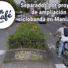 Separados por proyecto de ampliación de la ciclobanda en Manizales