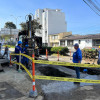 En la avenida Paralela, sentido estadio-centro, anteriormente Aguas de Manizales también ha cerrado el paso por reparaciones en la vía. 