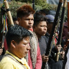 Foto | EFE | LA PATRIA  Los indigenas se alistan para abandonar la capital del país mañana en la noche.