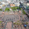 La agresión al habitante de calle ocurrió en la Plaza Alfonso López de Manizales.