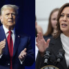 Donald Trump y Kamala Harris.