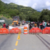 Los bloqueos de la vía Manizales-Medellín permanecen desde el pasado lunes (21 de octubre) y continuarán hasta que representantes del Gobierno nacional dialoguen con los mineros de Caldas.