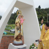 La bendición de la Virgen del Carmen en la tarde de esta sábado (7 de diciembre). 