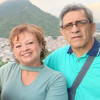 Luisa Marina Valencia Atehortua y Carlos Alberto Ramírez Ceballos, los espoosos manizaleños que no pudieron hacer su trámite para la visa de Estados Unidos debido a las diferencias del fin de semana entre el presidente de ese país, Donald Trump, y su homólogo de Colombia, Gustavo Petro.