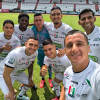 Gilbert Álvarez, Hugo Dorrego, Juan Felipe Castaño, Jerson Malagón, Joan Parra, Juan Carlos Díaz, Mateo Zuleta y Mateo Rodas, los nuevos del Once Caldas. Hoy reciben a Fortaleza.