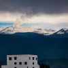 El Nevado del Ruiz está ubicado en Villamaría, límite de los departamentos de Caldas y Tolima en el centro de Colombia