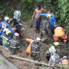 Decenas de personas participan desde este jueves en las labores de atención y búsqueda tras la emergencia ocurrida en zona rural de Villamaría (Caldas).