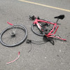 El accidente fue entre bicicleta y carro.