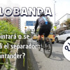 Ciclobanda: ¿Se repintará o se reducirá el separador de la Santander?