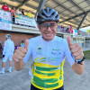 Osvaldo Hernández, editor de Deportes de LA PATRIA, logró la medalla de oro en las pruebas de ciclismo de los Juegos Nacionales Acord en Ibagué.