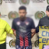 El sujeto detenido en Antioquia.