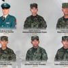 Militares que murieron en el ataque en Guaviare.