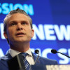 El secretario de Defensa de EE.UU., Pete Hegseth