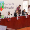 La sesión se desarrolló en las instalaciones del Concejo de Manizales. 