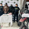 Estupefacientes y una moto, lo incautado.
