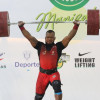 Jeison López López, Gokú, en el Campeonato Nacional de Pesas de Manizales.