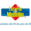 Lotería de Medellin 20 junio 2025