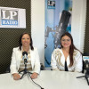 Marcela Echeverri, directora de la Alianza Francesa de Manizales, y Eloisa Castillo Torres, coordinadora cultural de la Alianza. 