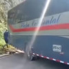 El bus fue interceptado hacia las 5:00 de la mañana del lunes 7 de julio en el sector conocido como Muindó a pocos metros de Risaralda 