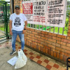 Foto I Cortesía para LA PATRIA  Alan David Medina Castaño, funcionario del Sena Caldas, que busca ser traslado a la misma entidad en Apartadó (Antioquia). Está en huelga de hambre en Apartadó.