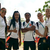 Daniela Arias, Daniela Caracas, Linda Caicedo, Wendy Bonilla y Jorelyn Carabalí, integrantes de la Selección Colombia que estarán en la Copa América Femenina.