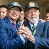 Los presidentes Gustavo Petro y Luiz Inácio Lula da Silva.