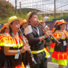  Las Bandas de música desfilaron por las calles de Chinchiná este domingo en la mañana. 