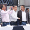  Foto I Archivo I LA PATRIA  El presidente, Gustavo Petro, y el entonces ministro Tic, Mauricio Lizcano, impulsaron y apoyaron con plata la facultad de Inteligencia Artificial e Ingenierías, de la U. de Caldas. Los acompaña el rectopr, Fabio Arias.