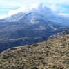 El volcán Nevado del Ruiz, un estratovolcán de 5.321 m, en la época precolombina fue llamado como Cumanday, Tabuchía o Tama