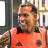 La sonrisa del goleador. Esta es la alegría de Dayro Moreno por vestir nuevamente la camiseta de la Selección Colombia.