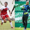 Daniela Garavito, de Santa Fe, y Luisa Agudelo, del Deportivo Cali, están listas para la final de la Liga Femenina. Ambas tienen proceso en las selecciones juveniles de Colombia.
