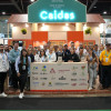 Con el número 1012 se presentó el stand Cafés de Caldas.