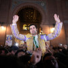 El diestro Morante de la Puebla tras el festejo taurino de la Feria de Otoño celebrado este domingo (12 de octubre) en la Plaza de Las Ventas, en Madrid.