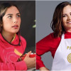 Las manizaleñas Patricia Grisales (der.) y Valentina Zuluaga 'Tina' son las únicas representantes de la ciudad en MasterChef Celebrity Colombia y el Desafío Siglo XXI.