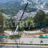 La estructura de 40 toneladas de acero que conformará el puente de 56 metros en el bulevar de Chipre ya llegó a Manizales.