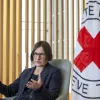 La presidenta del Comité Internacional de la Cruz Roja (CICR), Mirjana Spoljaric
