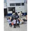 La cantidad de reciclaje que ha salido desde el colegio Adolfo Hoyos.