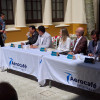 El acto de la firma oficial de adjudicación de las obras de Aerocafé se llevó a cabo este martes en la Gobernación de Caldas, en Manizales.