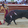 El peruano Joaquín Galdós logró cortar una oreja en su faena al toro Santana, de la ganadería Campo Real, en la segunda corrida de abono de la Feria de Cali.