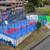 La nueva cancha en el barrio Bengala. 