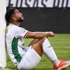 Cuatro pelotas en el palo estrelló Tolima ante Once Caldas, este domingo, en Ibagué. El Blanco sufrió su primera derrota por Liga. Cayó 2-1. Crónica del partido. En la foto, Luis Felipe Gómez, anotador del único go del Blanco.