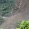 El deslizamiento se presentó a la altura del kilómetro 21+150, en el sector de la vereda Jamarraya,