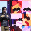 Juanes habla durante el lanzamiento este jueves, en Bogotá, de su nuevo álbum 'JuanesTeban'.