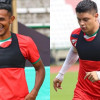 Los caldenses Jorge Cardona y Juan Felipe Castaño, titulares hoy con el Once Caldas en la Liga BetPlay.