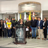 Apertura de las urnas para las elecciones de este domingo, 8 de marzo, desde el Puesto de Mando Unificado (PMU) en Manizales en el Comando de Policía. 