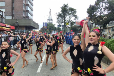 Desfile de bienvenida de la edición 69 de la Feria de Manizales. 