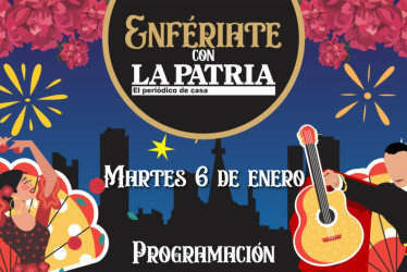 Conozca la programación del cuarto día (martes 6 de enero) de la 69.ª Feria de Manizales, que se celebra del 3 al 11 de enero del 2026.