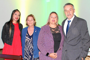 Foto | Luis Fernando Trejos | LA PATRIA Juliana Andrea Lince, Marleny Betancur Rodríguez, Luz Mary Sánchez y Carlos Alberto Betancur.